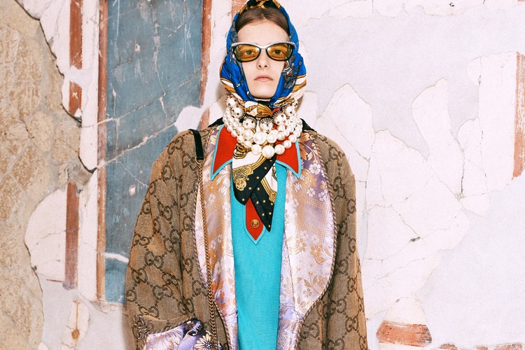 Gucci's Pre-Fall 2019 Lookbook Is an Outlandish Italian Fantasy With Snacks