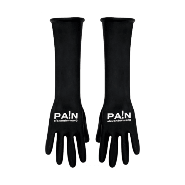 Alexander Wang NTWRK T Shirt Gloves Black