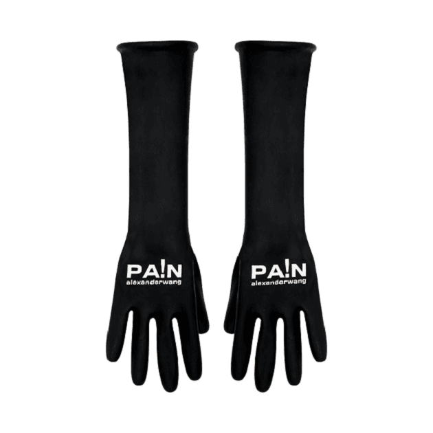 Alexander Wang NTWRK T Shirt Gloves Black