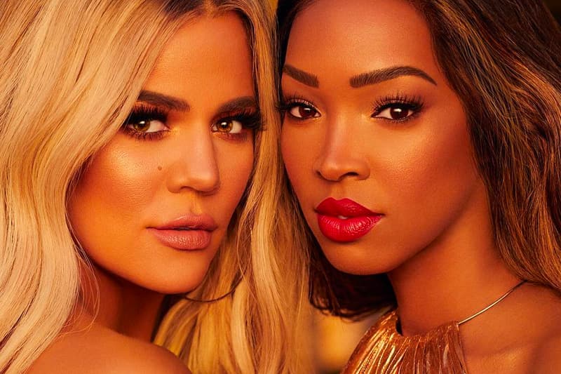 Khloe Kardashian Malika Haqq BECCA Cosmetics Makeup Collaboration 2018