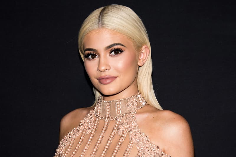 Kylie Jenner Harper's Bazaar ICONS Party Dress Tan