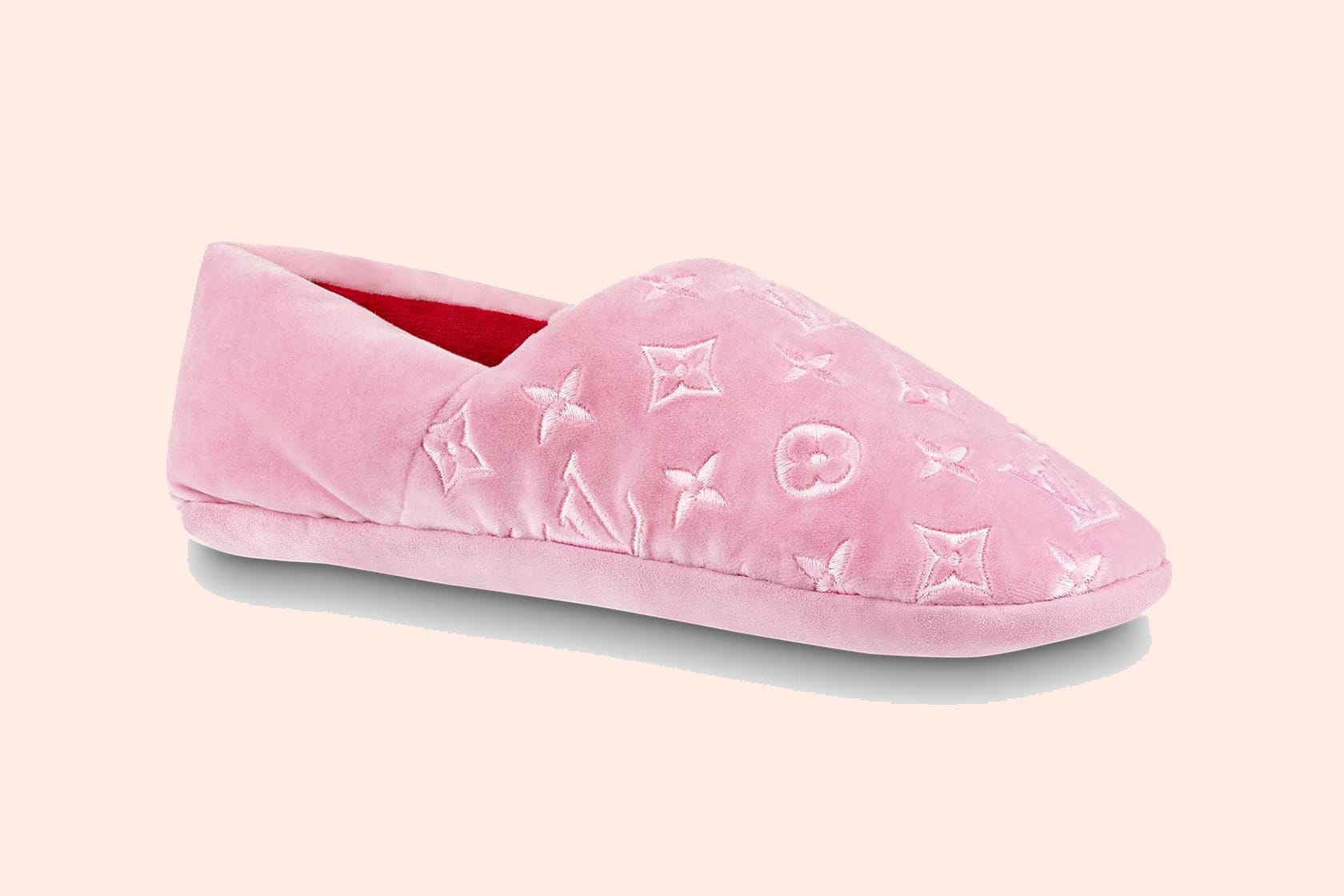 louis vuitton monogram slippers