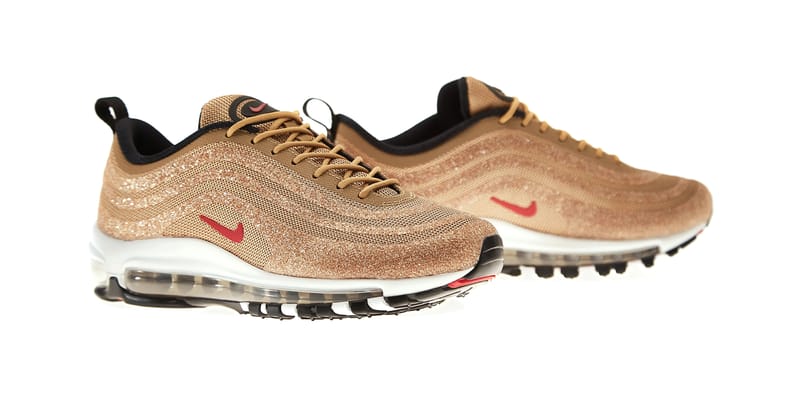 nike air max 97 swarovski gold