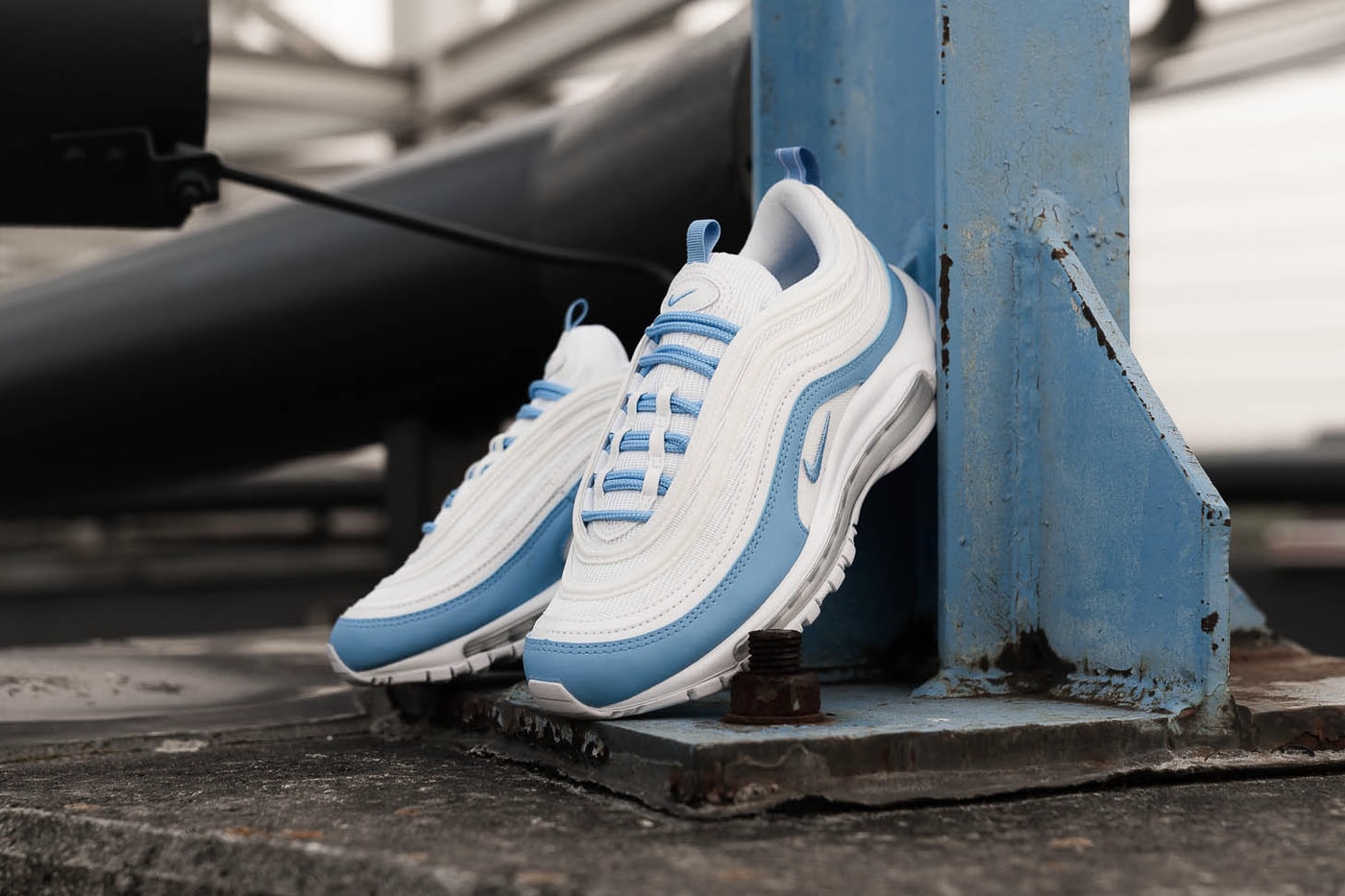 Nike Air Max 1 and Air Max 95 "University Blue"