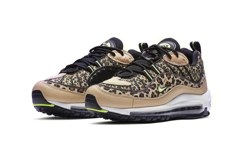 Nike Air Max 98 Leopard Print Yellow