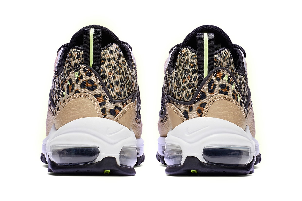 Nike Air Max 98 Leopard Print Yellow