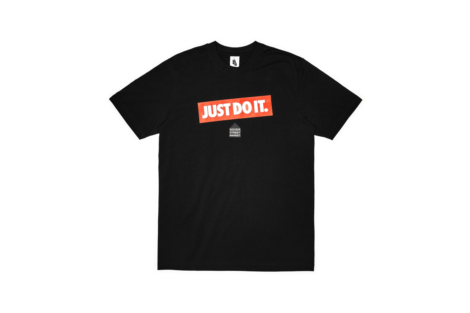 Nike x Dover Street Market Just Do It T-shirt Black