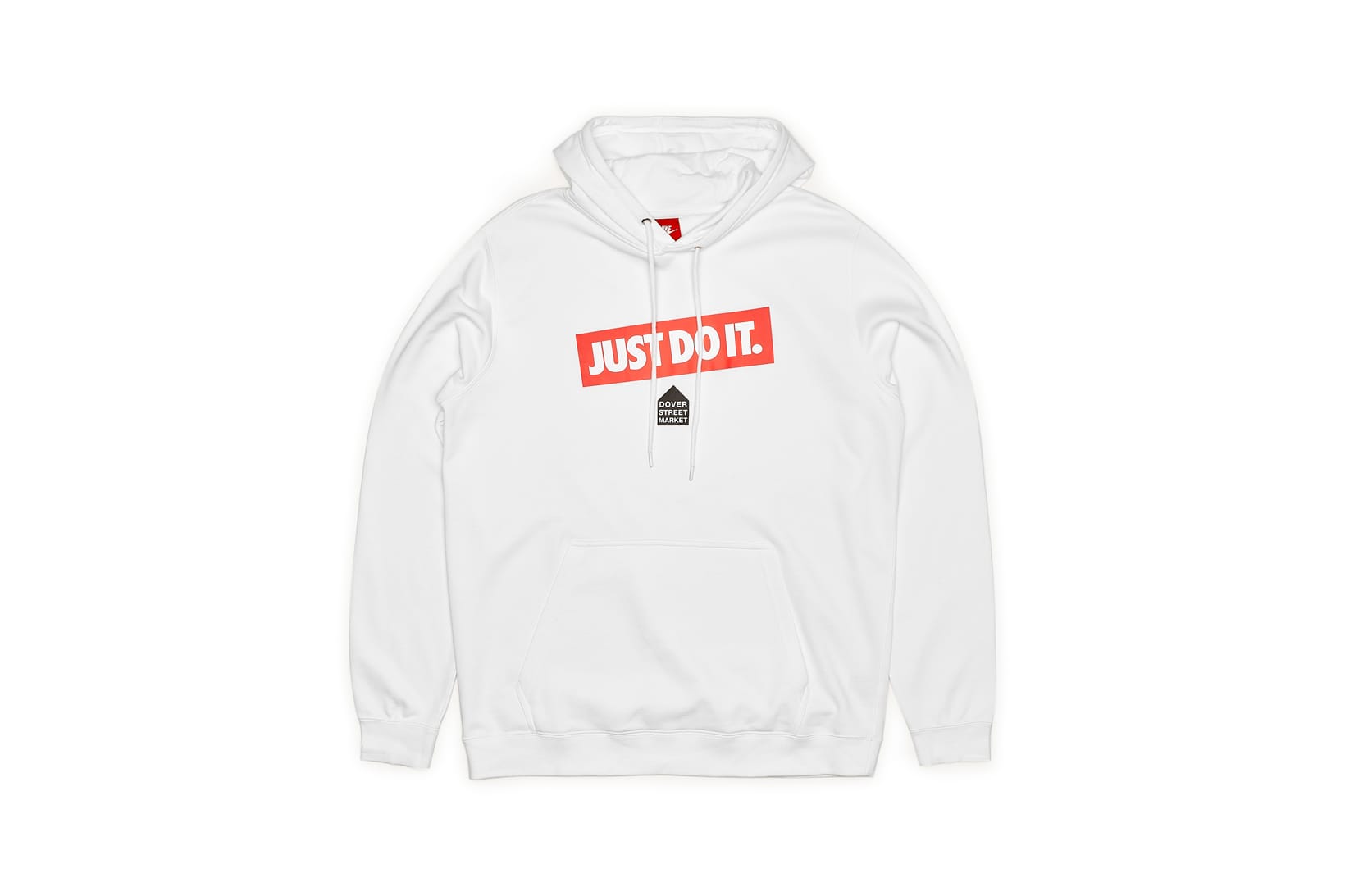 white just do it hoodie