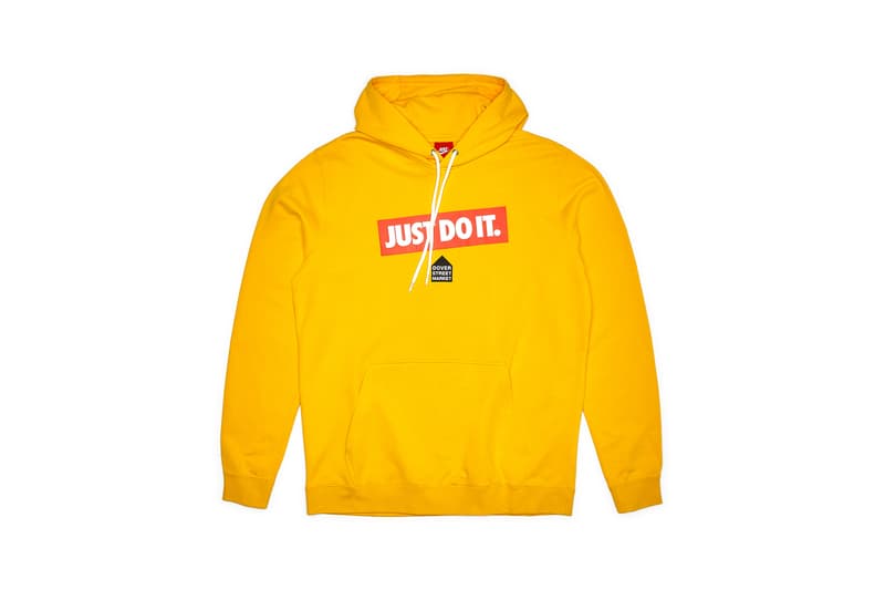 Nike x Dover Street Market Just Do It Hoodie Yellow