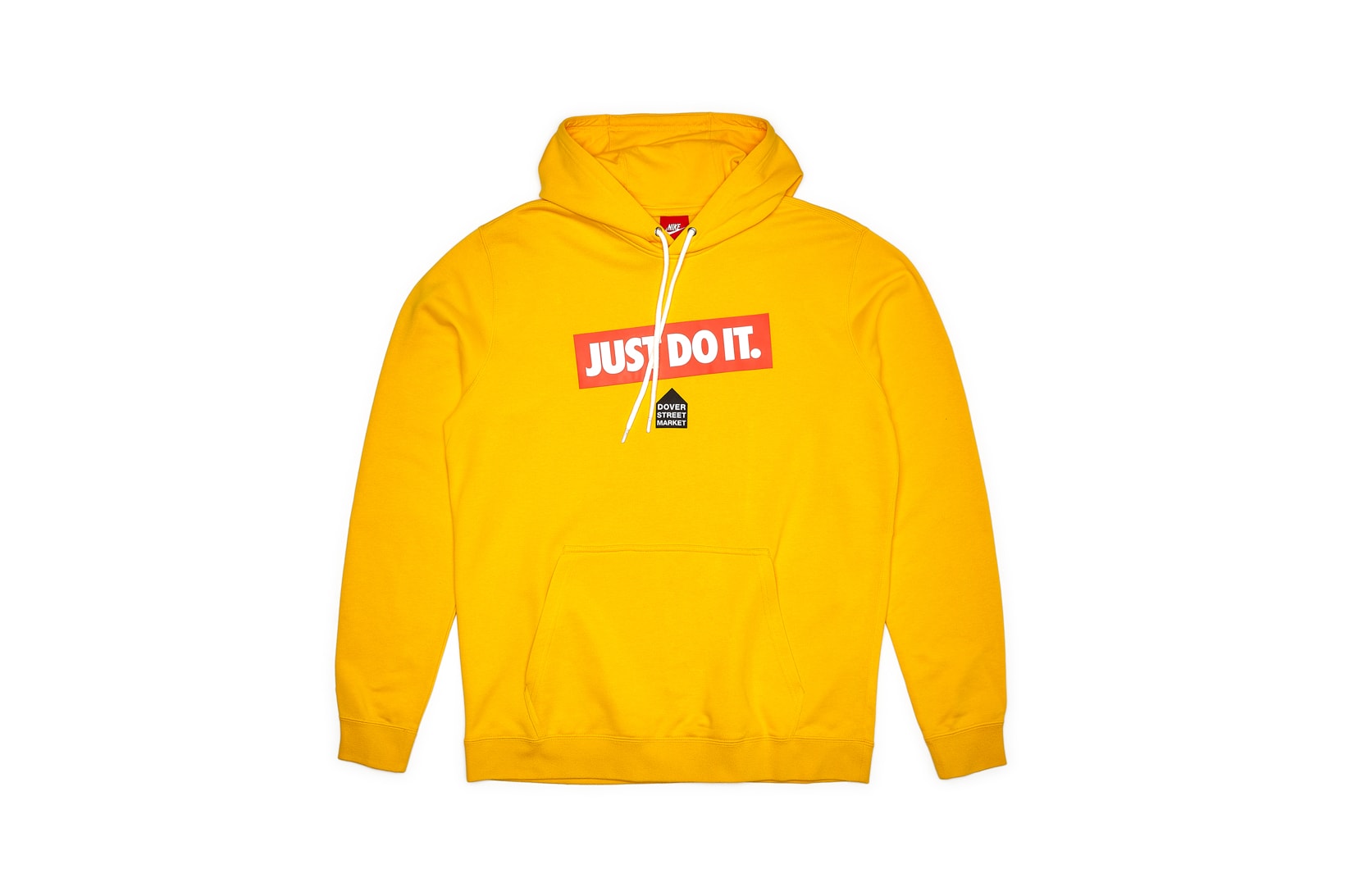 Nike x Dover Street Market Just Do It Hoodie Yellow