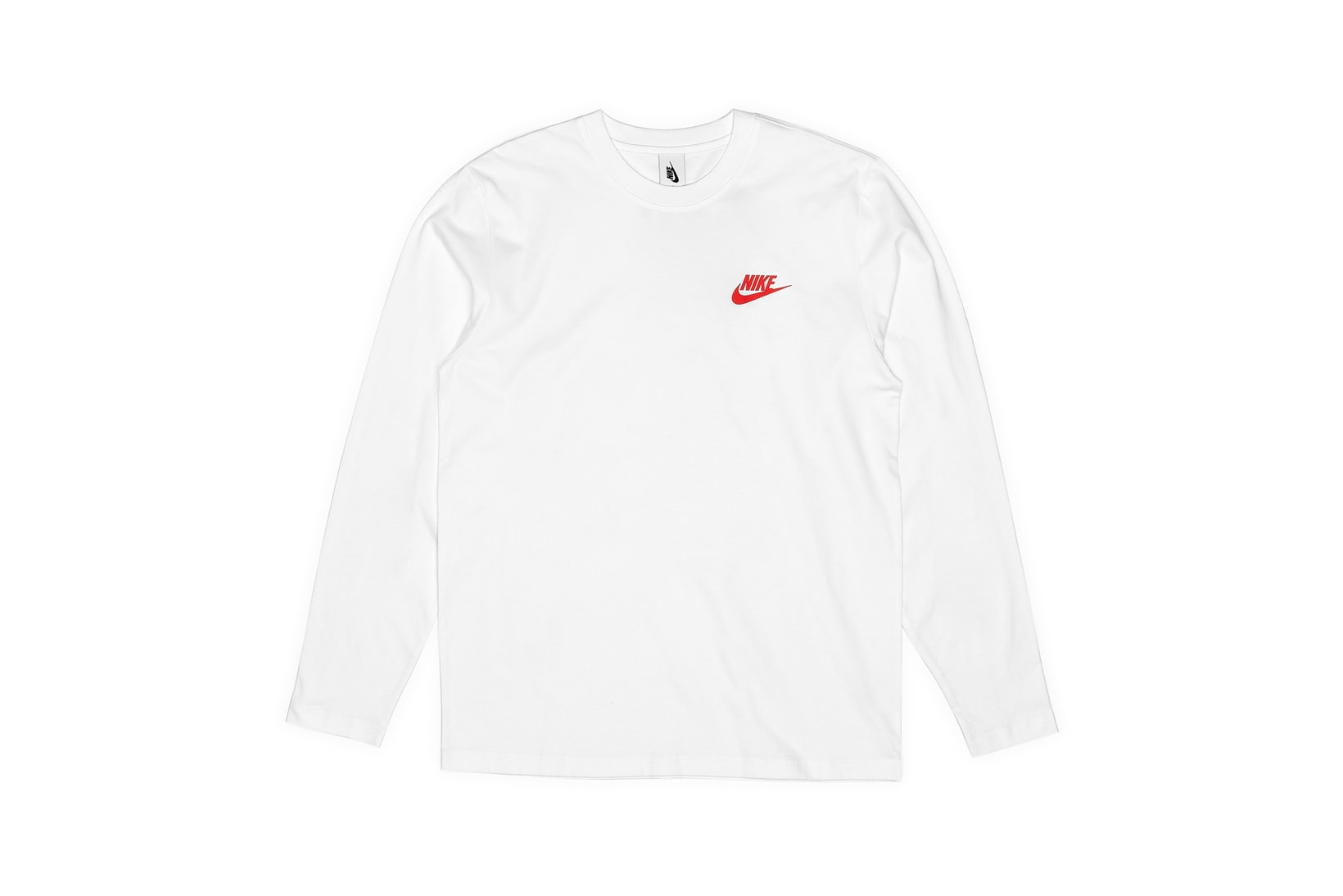 Nike x Dover Street Market Just Do It Long Sleeve T-shirt White