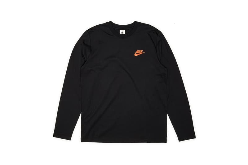 Nike x Dover Street Market Just Do It Long Sleeve T-shirt Black