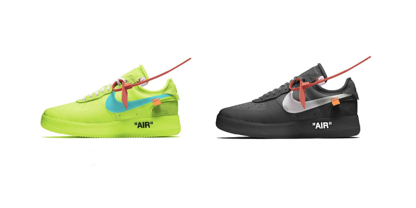 snkrs off white air force 1