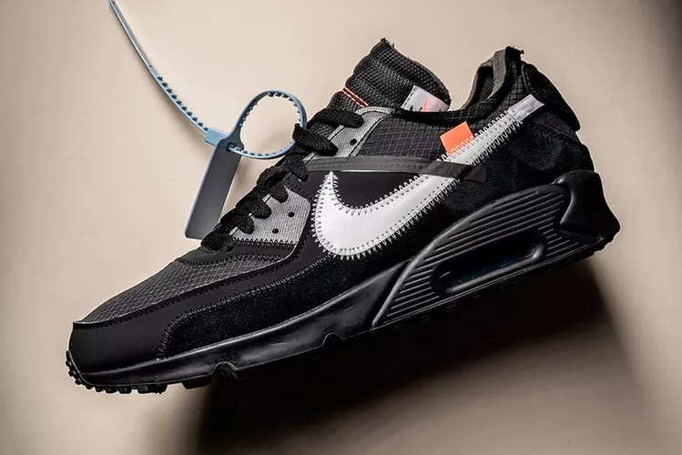 Off-White™ x Nike's Air Max 90 "Black" Could Be Dropping Next Month