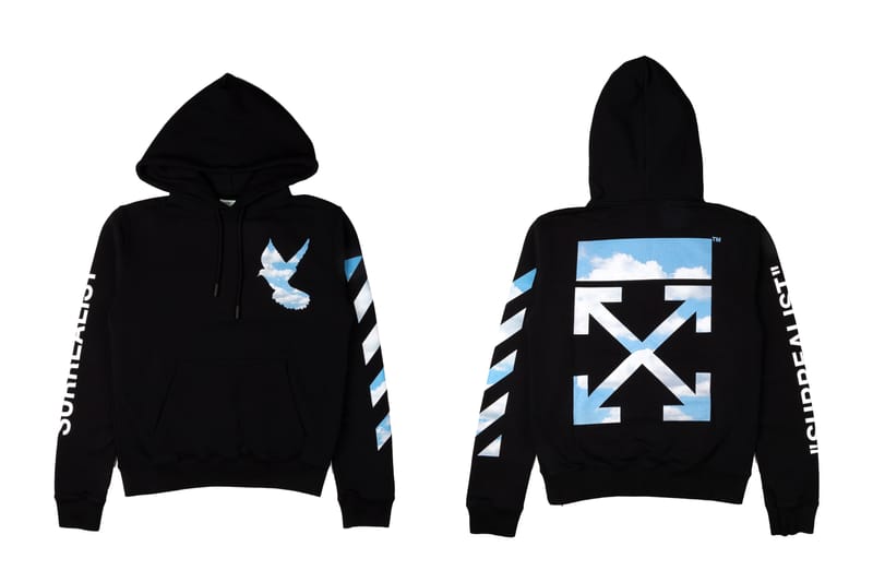 off white surrealist hoodie