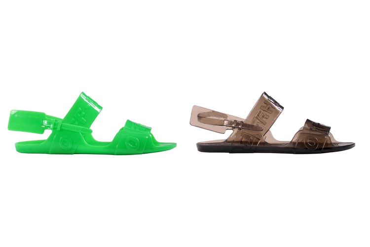 Take a First Look at Off-White™'s Nostalgic Jelly Sandals