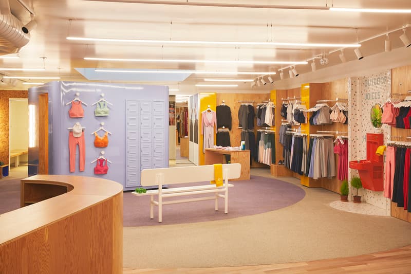 Outdoor Voices Opens New Chicago Store Athleisure Garments Shop Boxing Gym