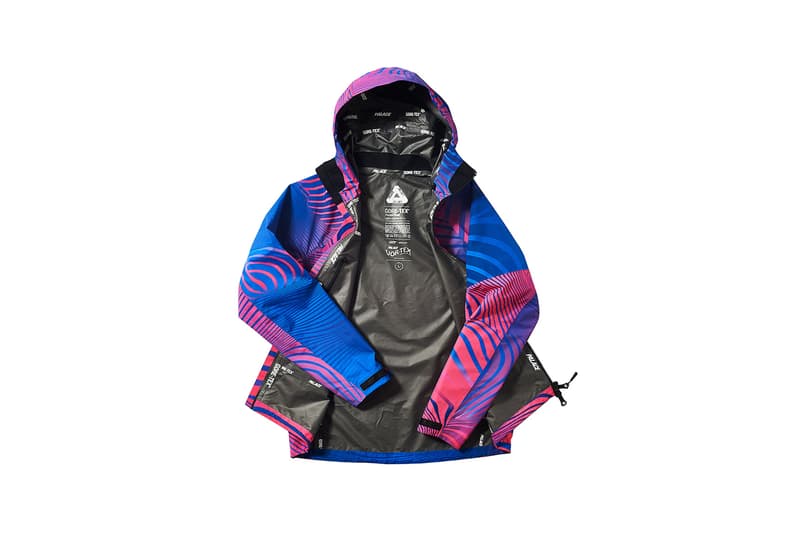 Palace GORE-TEX Jacket Blue Pink