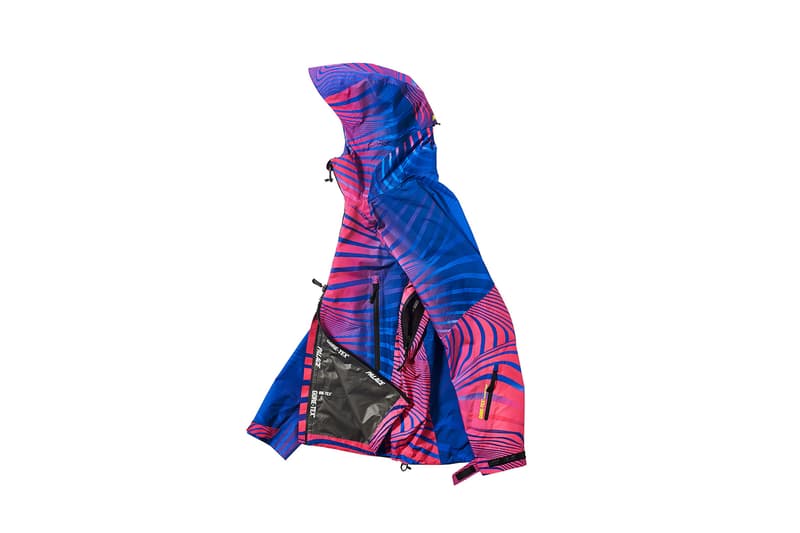 Palace GORE-TEX Jacket Blue Pink