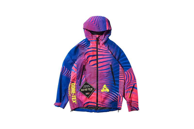 Palace GORE-TEX Jacket Blue Pink