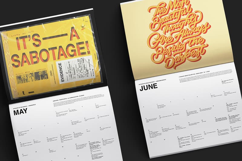 RAP365 Rap Hip-Hop Calendar 2019 Mega McGrath