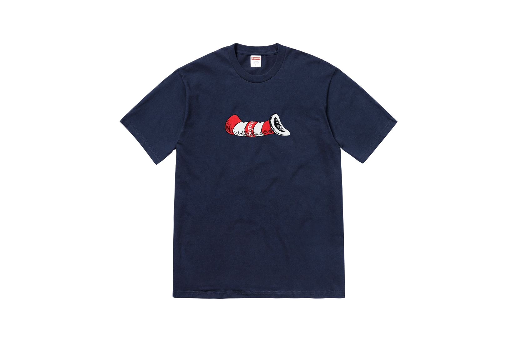 Supreme Marvin Gaye Fall Winter 2018 Collection T-Shirt Navy