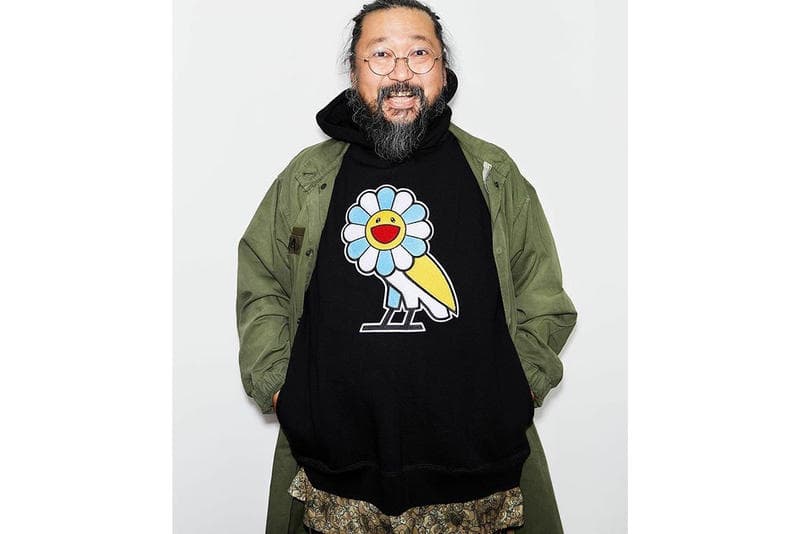 Takashi Murakami X Ovo Hoodie Black Release Date Hypebae