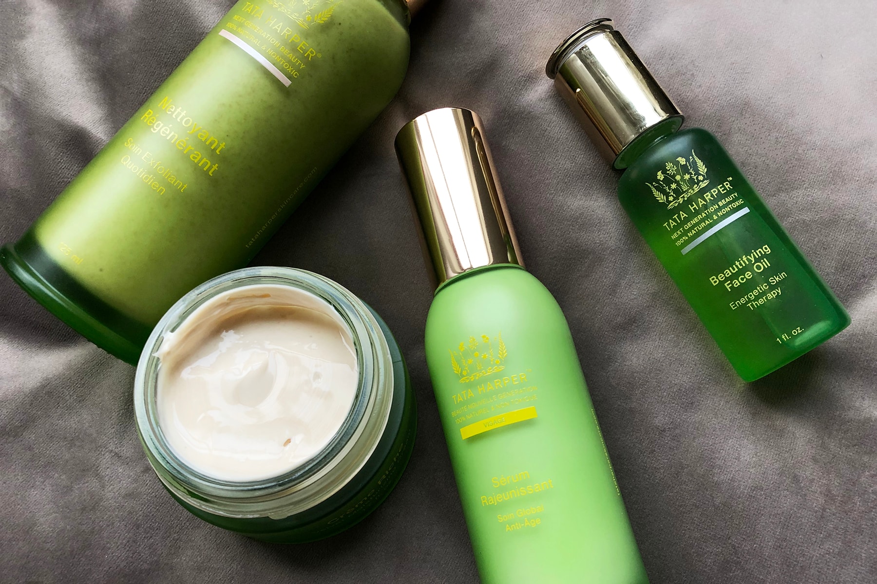 Tata Harper Creme Riche Natural Skincare Beauty Green Face Oil Cleanser