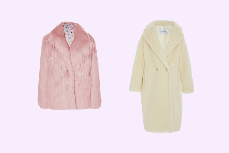 Charlotte Simone Huggle Jacket Pink Max Mara Ginnata Alpaca Wool Coat Ivory