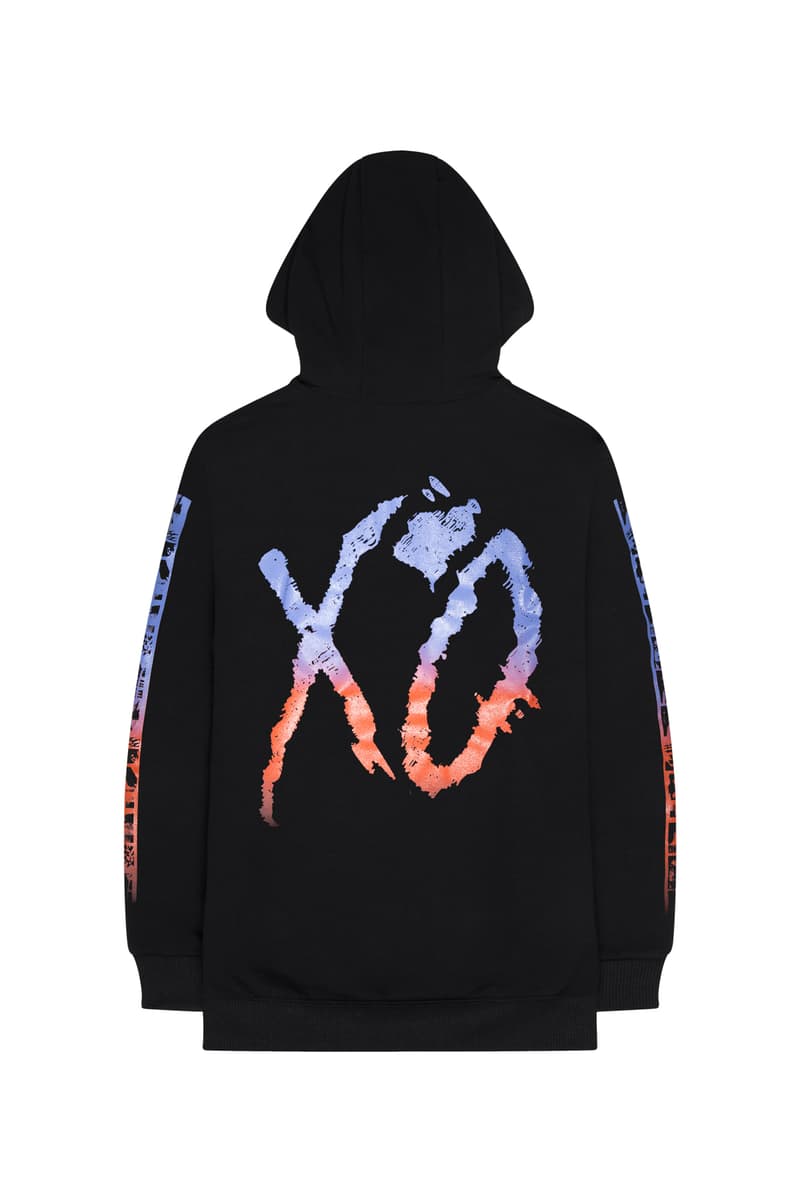 The Weeknd XO Tour Merch Release 004 Post No Bills Hoodie Black