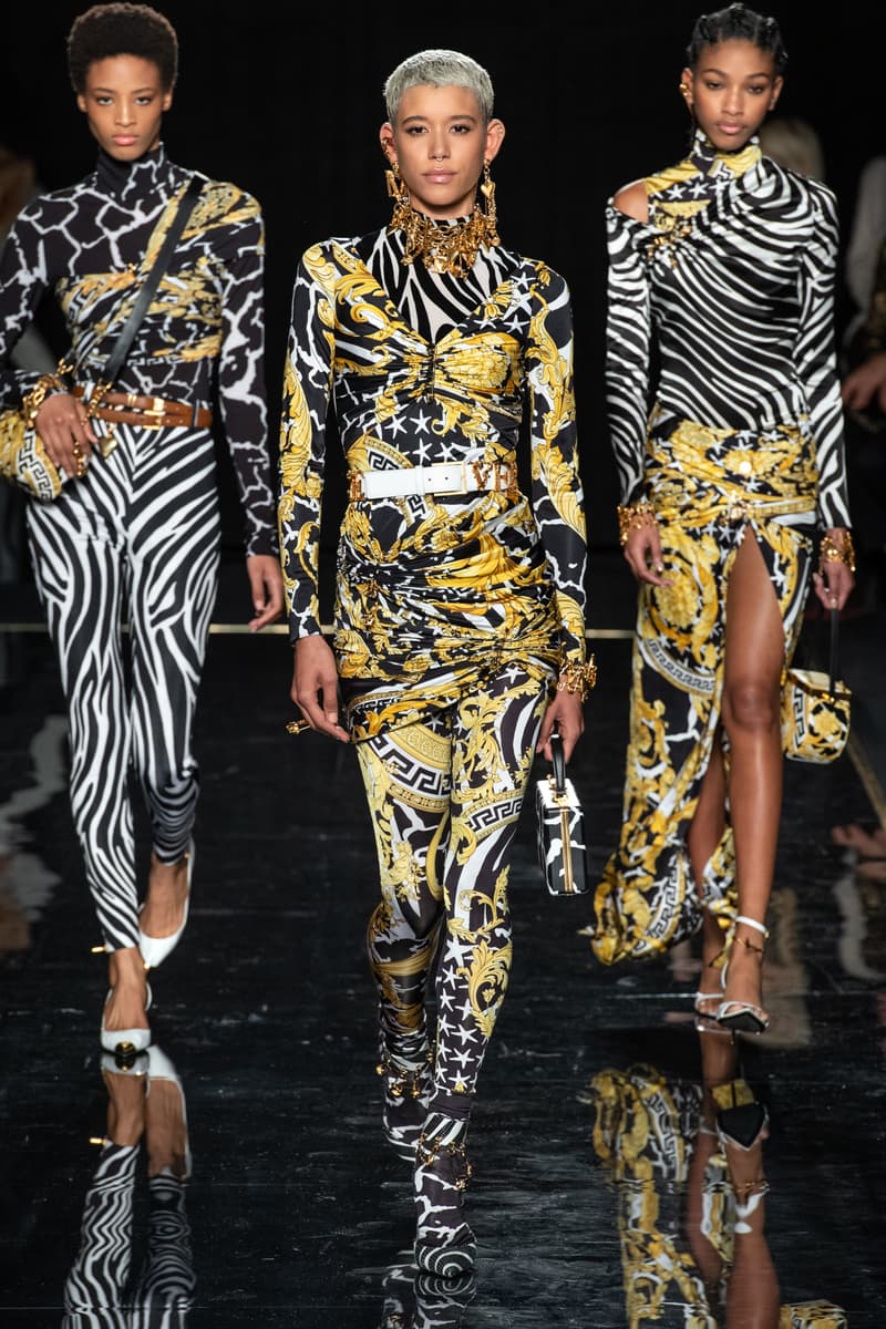 Versace Pre-Fall 2019 Runway Fashion Show New York Dilone Janice