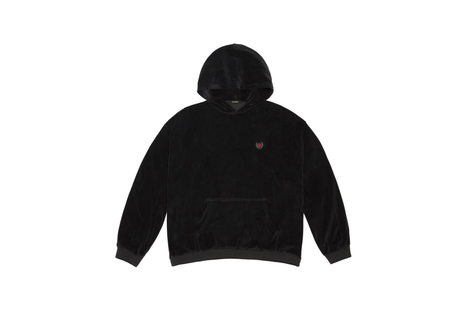 yeezy black hoodie