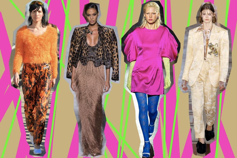 2019 Fashion Trends: Neon, Leopard, Suits & Nude Marc Jacobs Burberry JW Anderson Gucci Dior Acne Studios Marc Jacobs DriesVan Noten Chanel