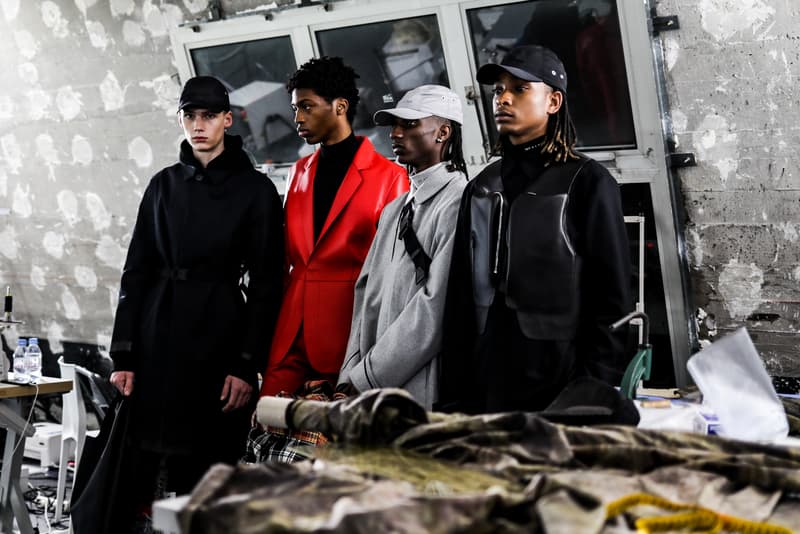 1017 ALYX 9SM Paris Fashion Week Men's Backstage Matthew Williams Kaia Gerber