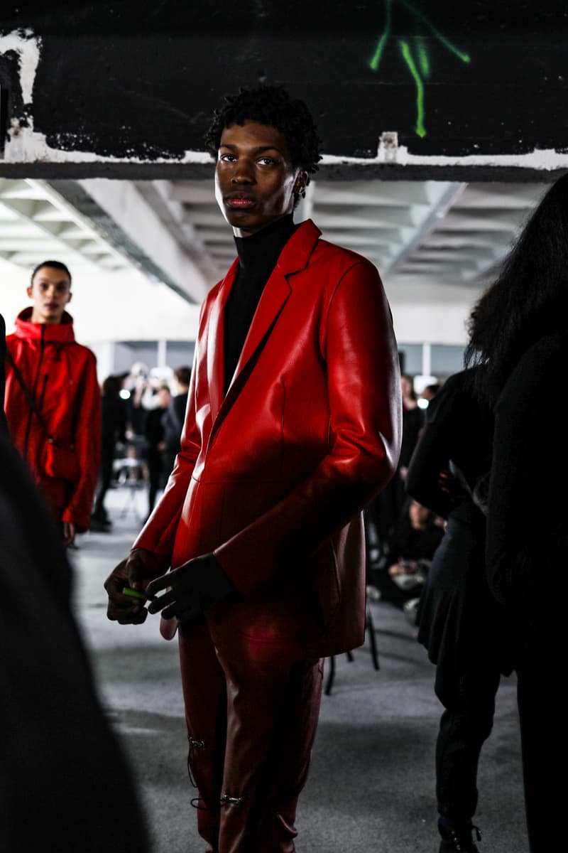 1017 ALYX 9SM Paris Fashion Week Men's Backstage Matthew Williams Kaia Gerber