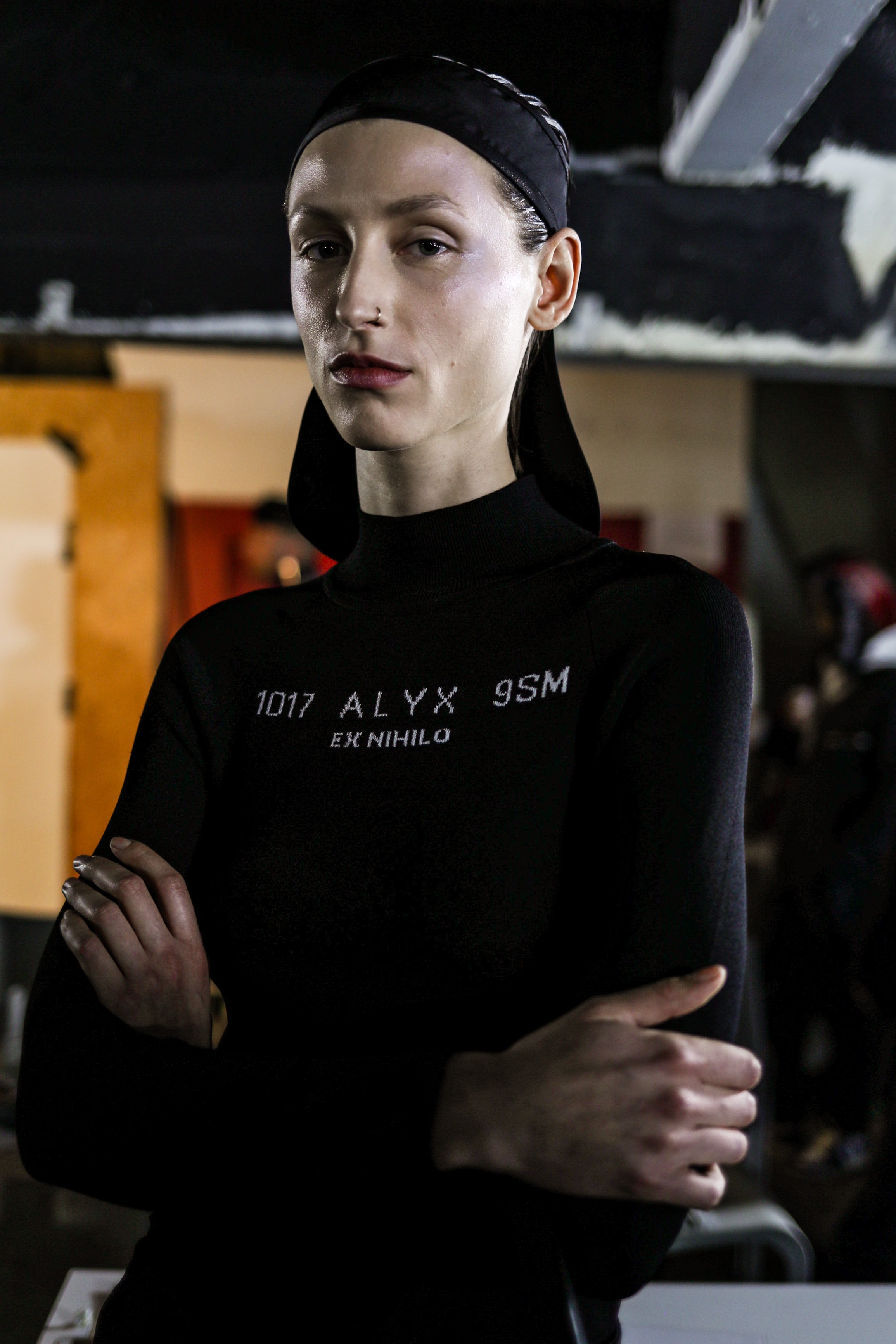 1017 ALYX 9SM Paris Fashion Week Men's Backstage Matthew Williams Kaia Gerber