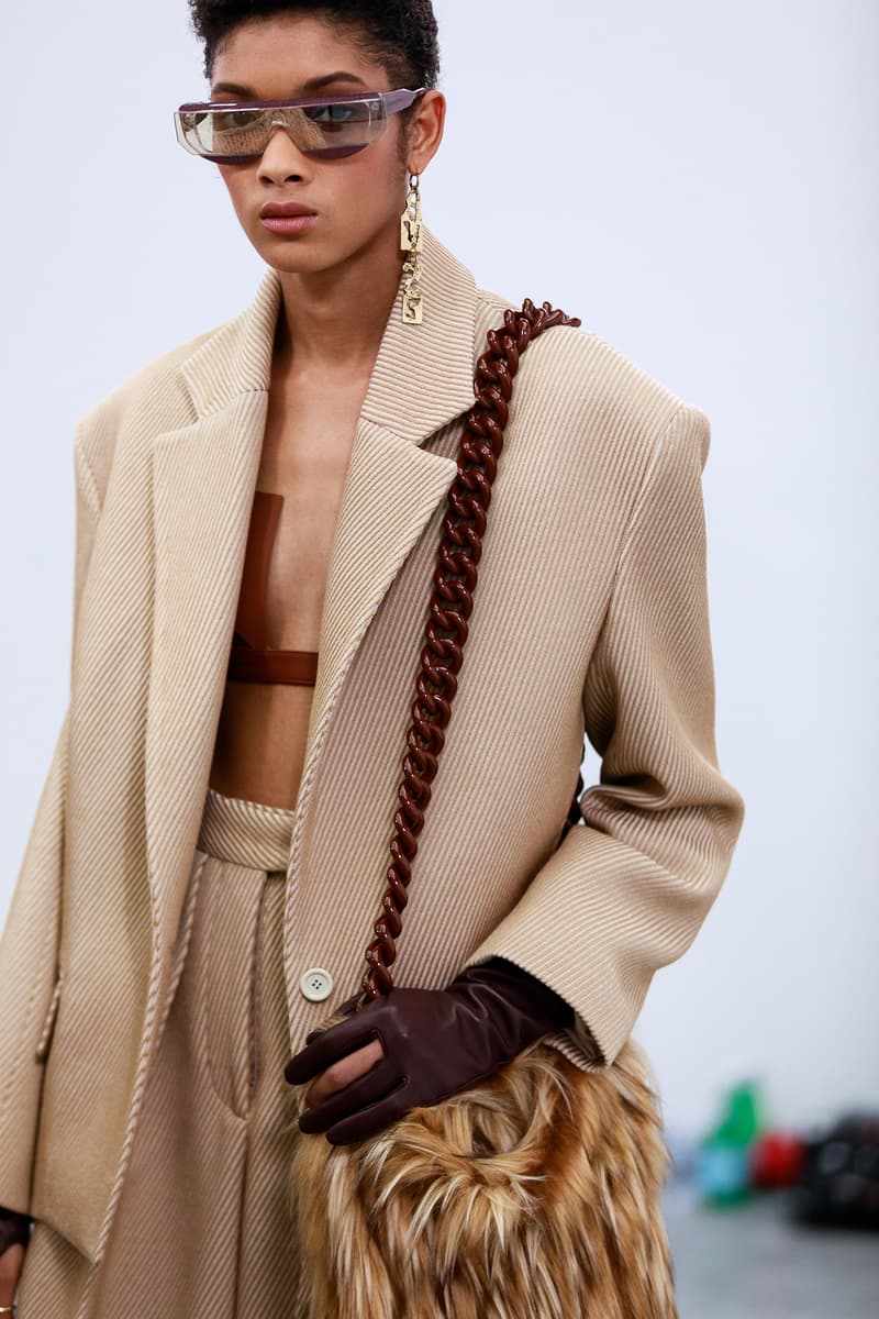 Acne Studios Fall Winter 2019 Show Backstage rdquo; to &ldquo Womenswear Johnny Johansson Coats Fur Bags Sunglasses Models