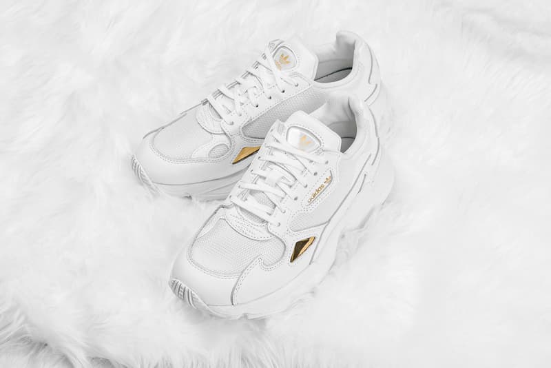 adidas Originals Falcon "White/Metallic Gold" Hypebae