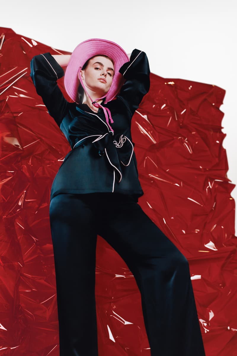 Agent Provocateur Valentine's Day 2019 Campaign Classic PJ Black