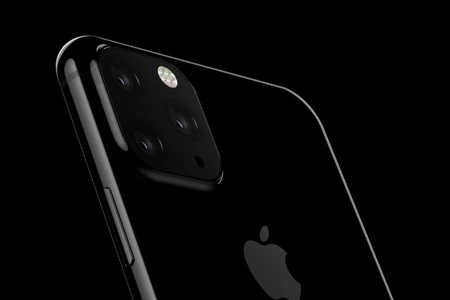 Leaked Images of Apple's Upcoming iPhone XI Technology First Look Triple Camera System 3D Model AI