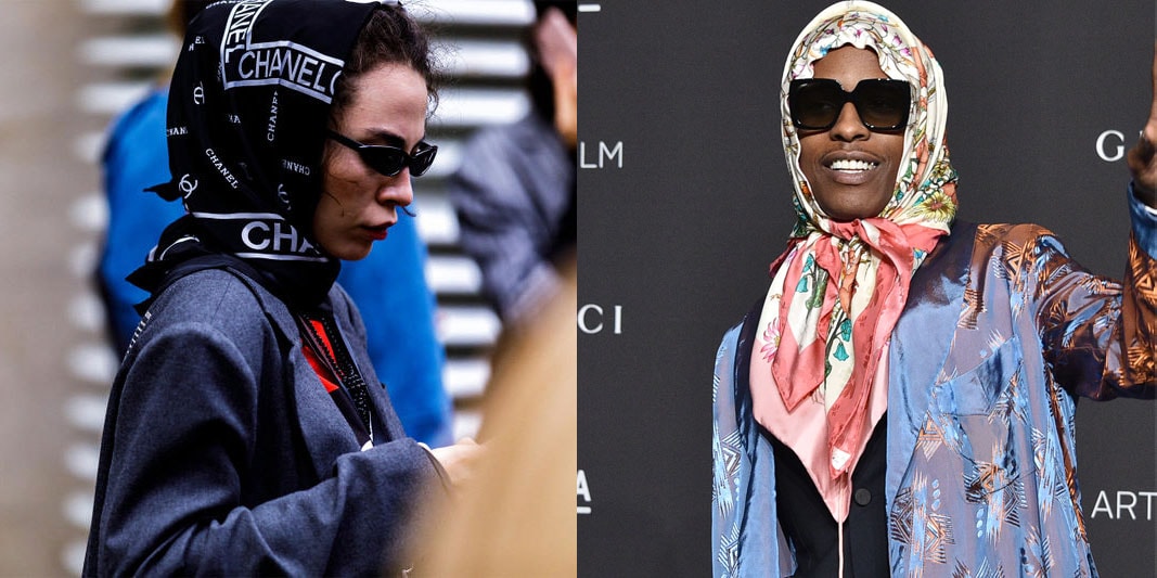 babushka head scarf men