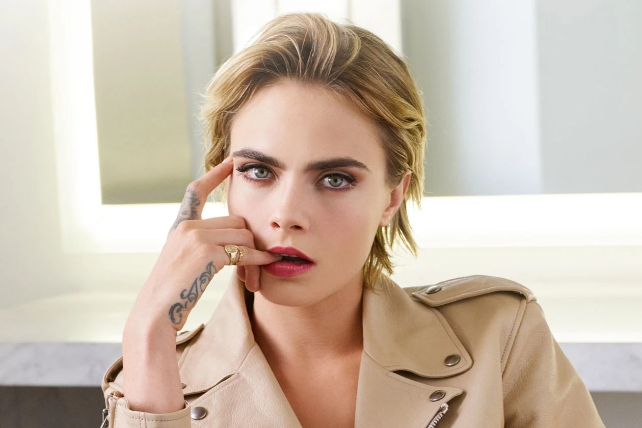 Dior Beauty Addict Lipstick Campaign Cara Delevingne