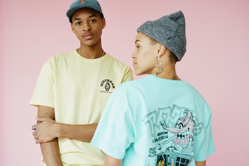 ICECREAM's Pastel Spring 2019 Collection Streetwear Range Color Billionaire Boys Club BBC