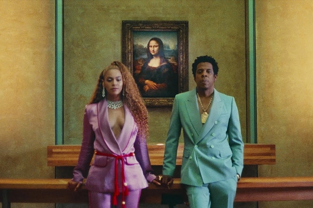 beyonce jay z the carters louvre museum visitor record apeshit music video tour