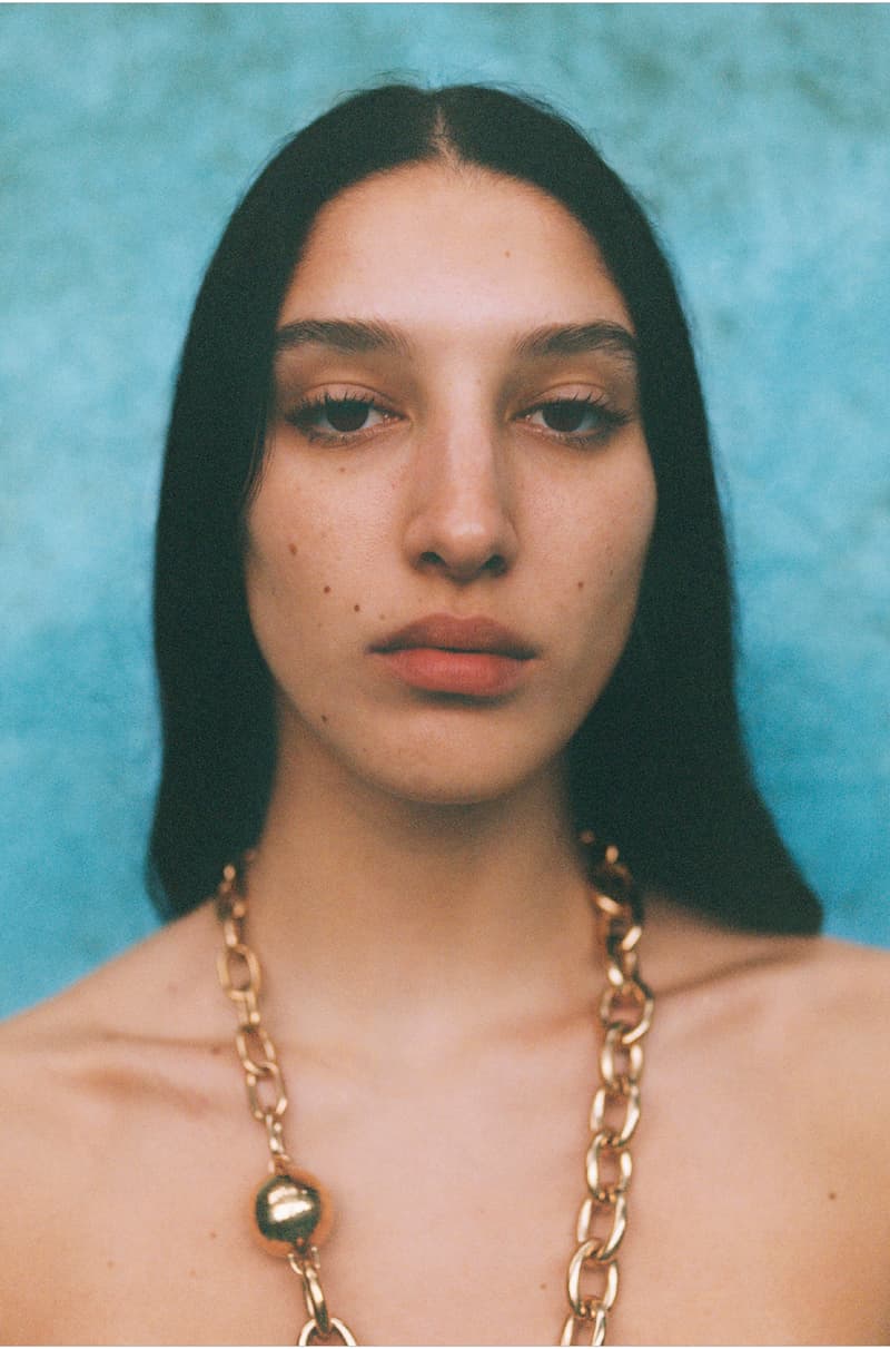 Bottega Veneta Spring 2019 SS19 Campaign Daniel Lee Tyrone Lebon Old Celine Designer gold chain necklace