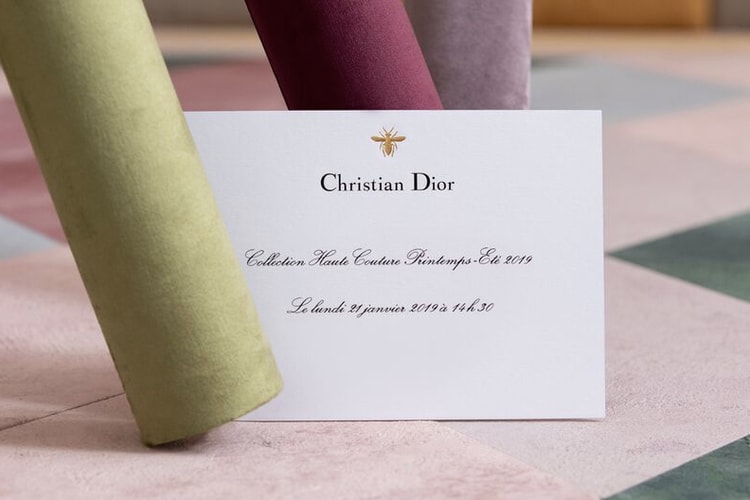 Here's How to Watch The Dior Haute Couture SS19 Show Live