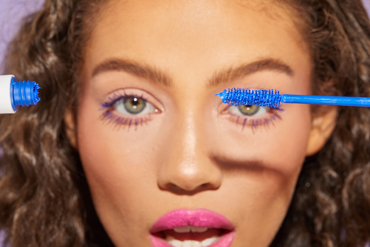 Colourpop bff mascara makeup cosmetics beauty model blue
