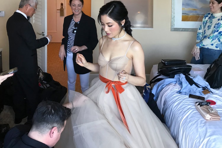 Inside Constance Wu's "Woodland Fairy" Beauty Prep at 2019 Golden Globes