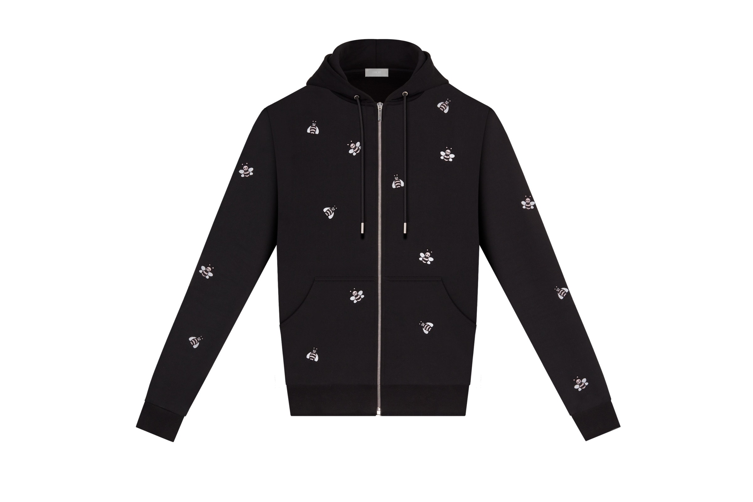 Kim Jones' KAWS x Dior Collection Available Now Shop Hoodies T-Shirt Print Embroidery Dior Bee