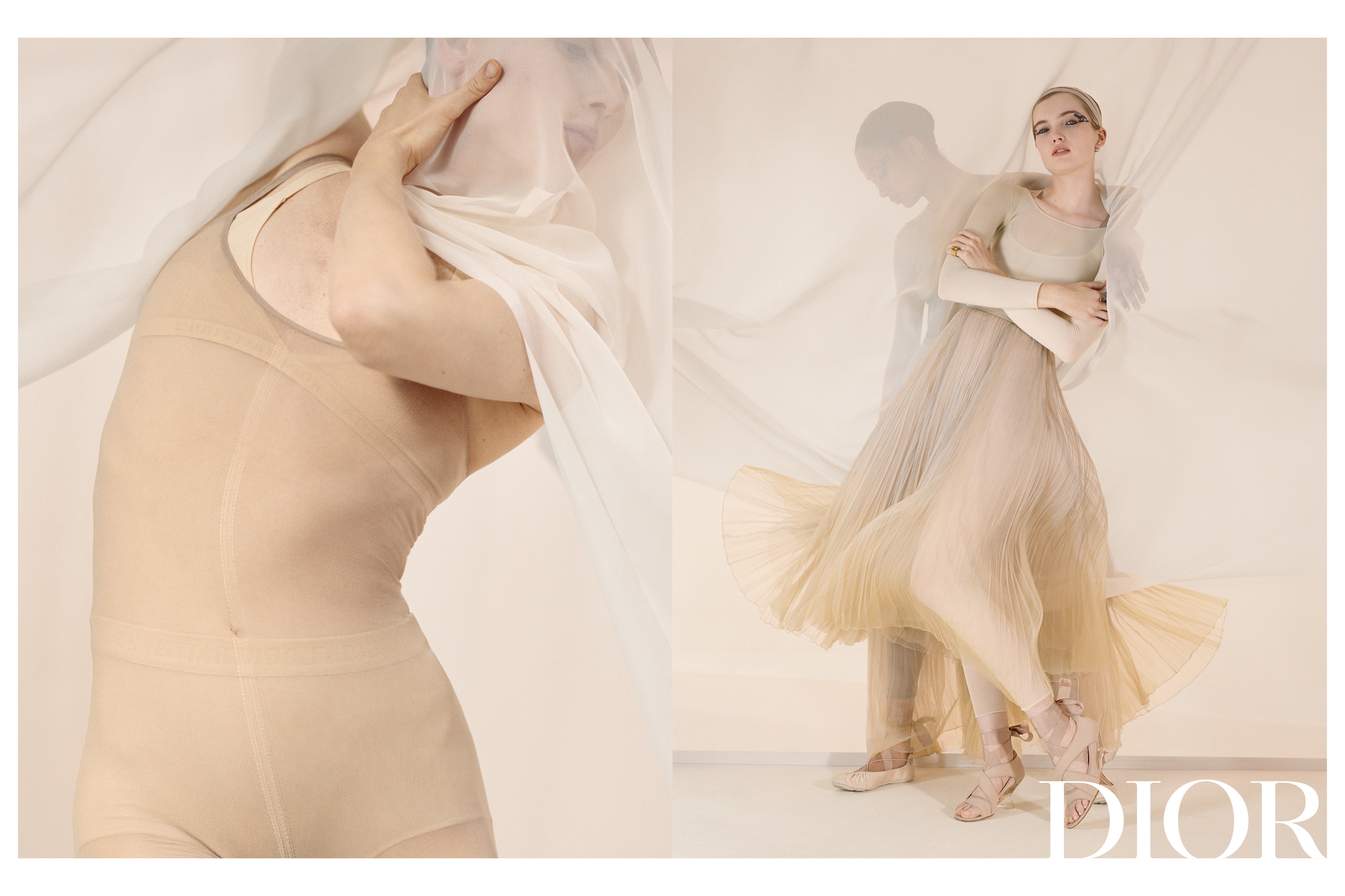 Dior Spring/Summer 2019 Dance Ballet Campaign Maria Grazia Chiuri SS19 Beige Hues Fashion